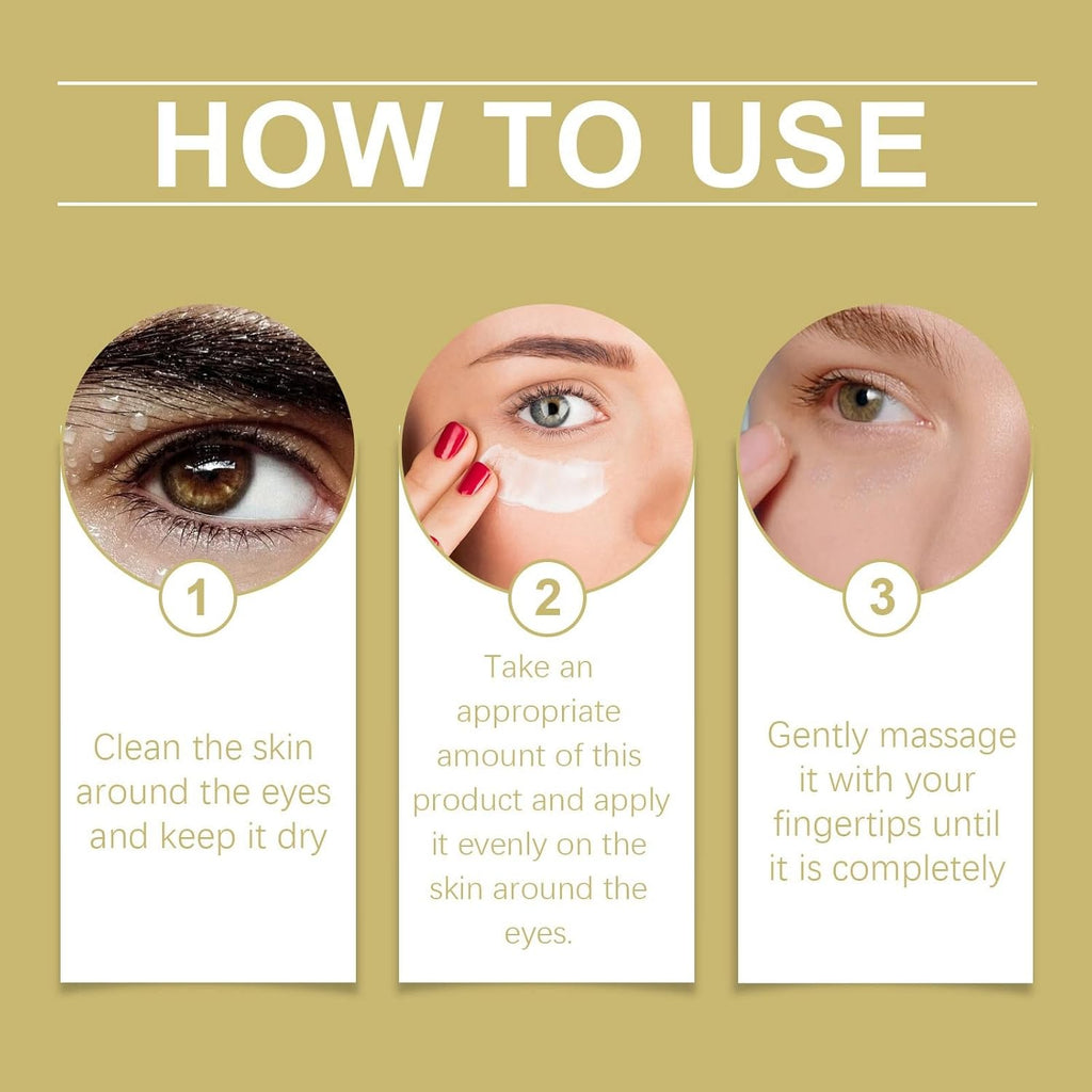 Bee Venom Eye Cream,Eye Cream for Dark Circles and Puffy Eyes,Eye Bags Remover,Anti Wrinkle Eye Cream,Caffeine Eye Cream anti Aging,Moisturizing under Eye Cream,Firming Eye Cream,Eye Bag Removal,20G