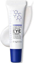 Collagen Peptides Eye Cream, Moisturizing Collagen Eye Cream, anti Wrinkle Eye Serum Moisturizer with Hydrolyzed Collag-En, to Reduce Puffiness, Dark Circle, Crows Feet and Eye Bag, All Skin Types